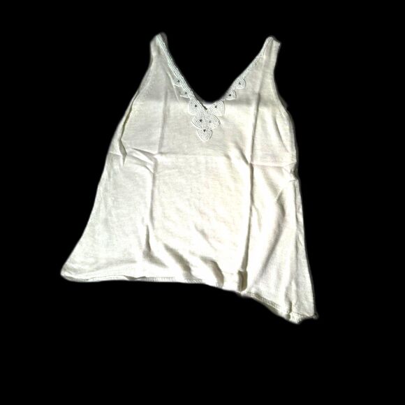 V-neck knitted top with beaded details from Benetton - Picture 1 of 5